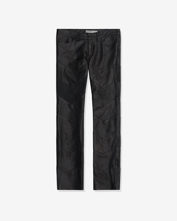 Aaron Esh - Panelled Chevron  Jean - (Black)