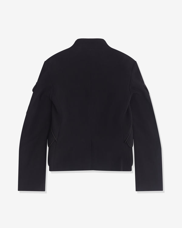 Kiko Kostadinov - Women's Cauda Tailored Jacket - (Black/Glossy Black)