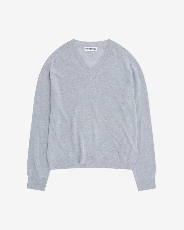 Our Legacy - Men's Rue V-Neck - (Powder Blue)
