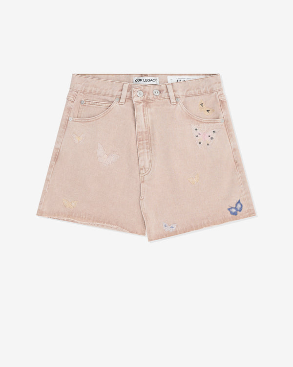 Our Legacy - Women's Cover Skirt - (Rose Butterfly Denim)