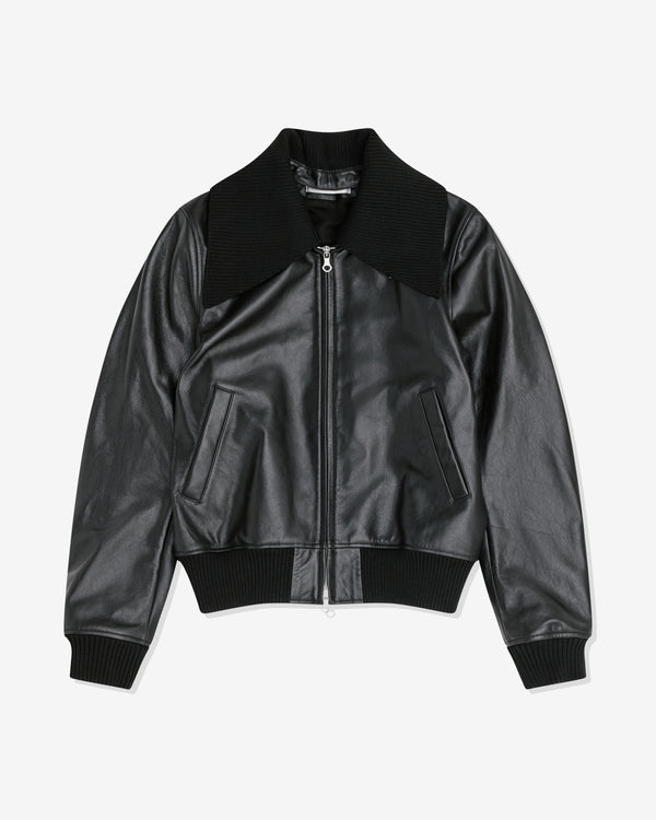 Our Legacy - Men's Pharos Bomber - (Malleable Black Bull Hide)