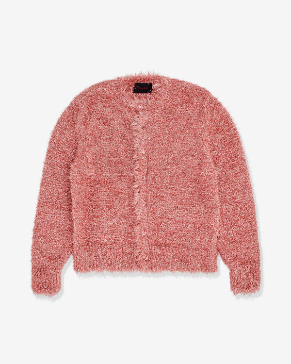 Simone Rocha - Men's Tinsel Knit Sweater Jacket - (Pink)