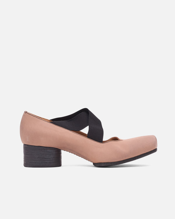 Uma Wang - Women's High Ballet Shoes - (Pink/Black)