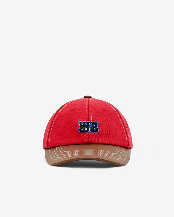 Wales Bonner - Men's Original Cap - (Red/Brown)